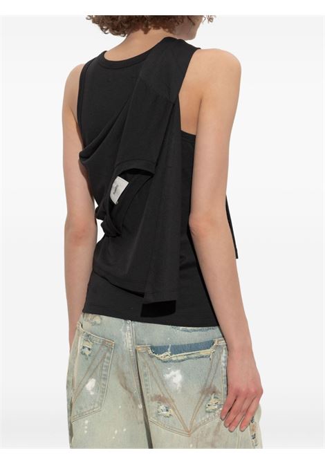 Top in jersey nero annodato COPERNI | COPJS161F5009BLK