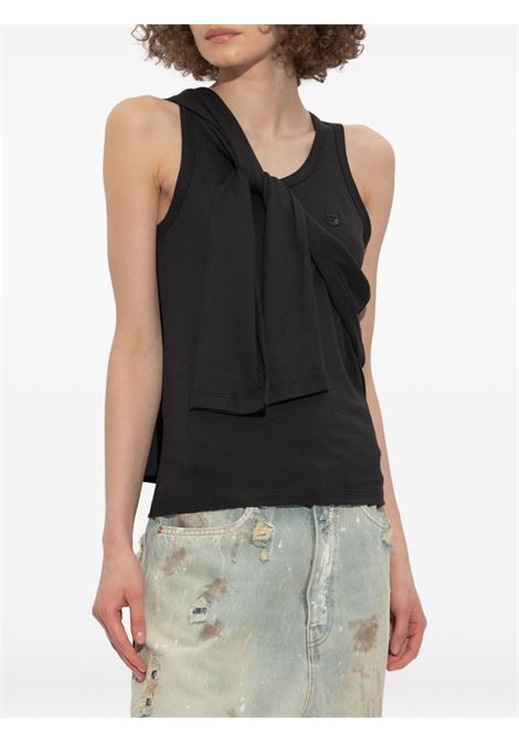 Top in jersey nero annodato COPERNI | COPJS161F5009BLK