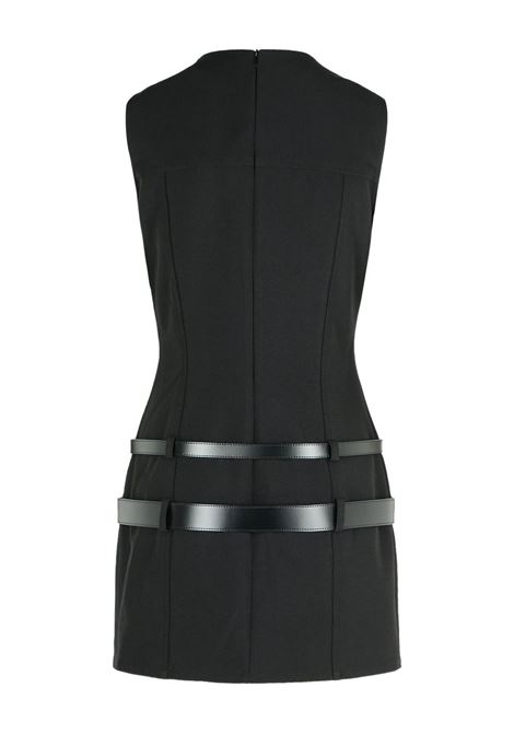 Miniabito nero con cinture COPERNI | COPR214F3004BLK