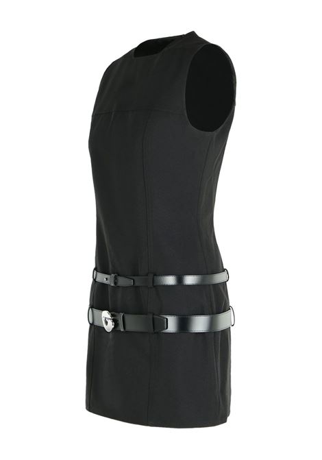 Miniabito nero con cinture COPERNI | COPR214F3004BLK