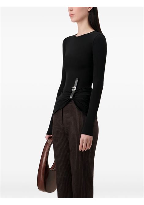 Top nero asimmetrico COPERNI | COPT101F5022BLK