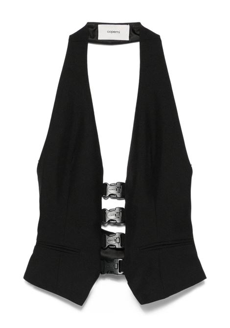 Gilet multi fibbia nero COPERNI | COPT35F3004BLK