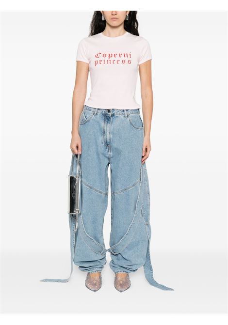 T-shirt in cotone rosa COPERNI | DJS07F5017PNKRED