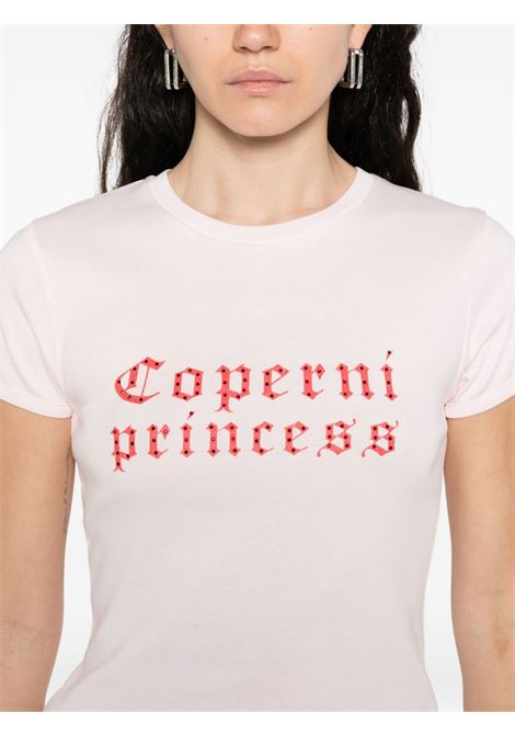 T-shirt in cotone rosa COPERNI | DJS07F5017PNKRED