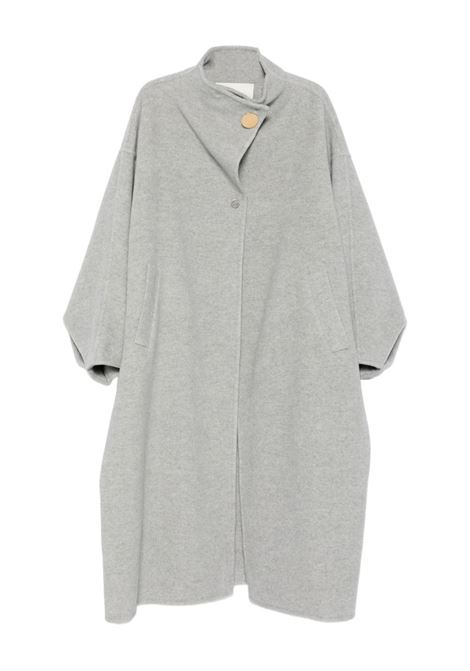 Light gray long coat DARKPARK | WJA19-FAW480074