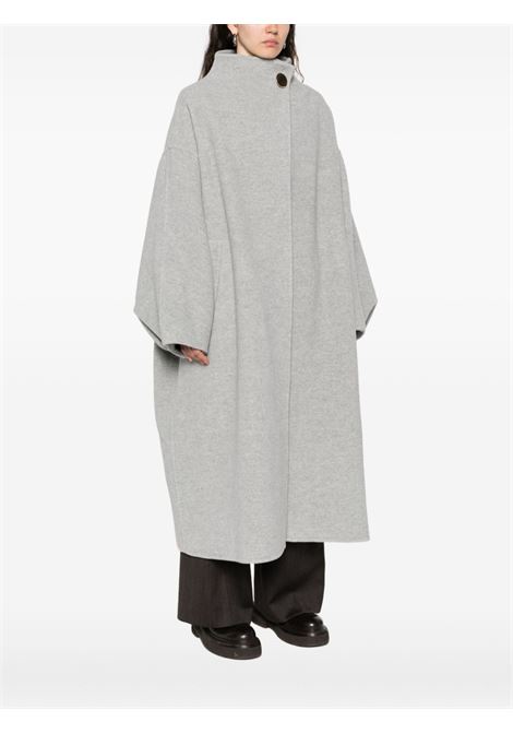 Light gray long coat DARKPARK | WJA19-FAW480074