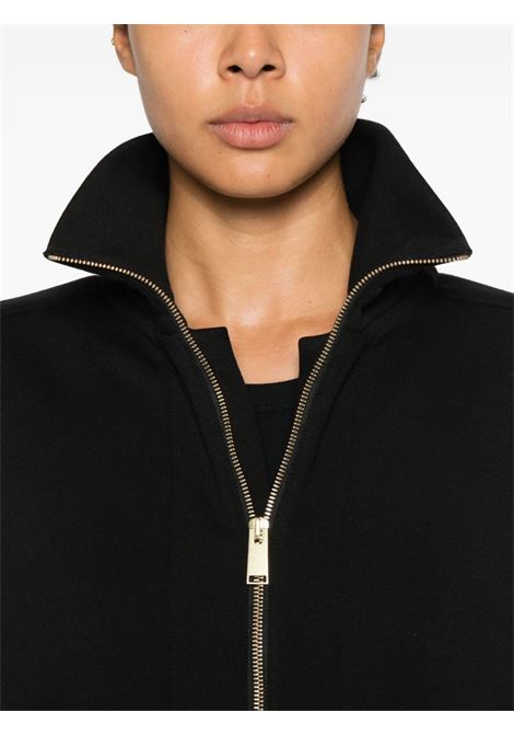 Maglia mezzocollo in felpa nera DARKPARK | WJE10-FAC1220099