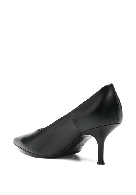 Decolté in pelle nero LELLA BALDI | LE2655-GUANTINONERO