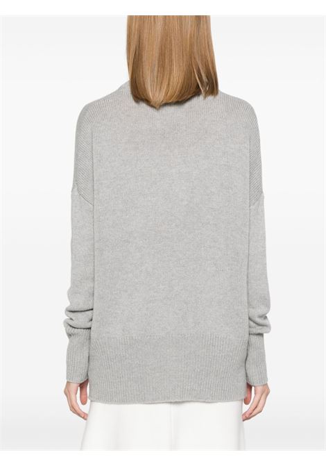 Gray cashmere wool sweater LISA YANG | 202113-HEIDIDOVE GREY