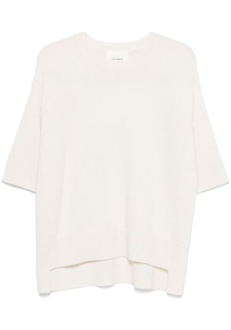 Cream cashmere wool sweater LISA YANG | 202121-CAMILLECREAM