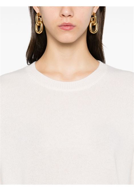 Cream cashmere wool sweater LISA YANG | 202121-CAMILLECREAM