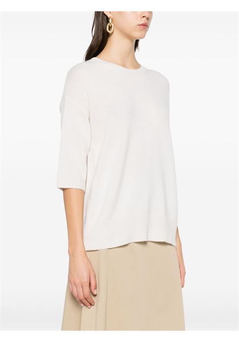 Cream cashmere wool sweater LISA YANG | 202121-CAMILLECREAM