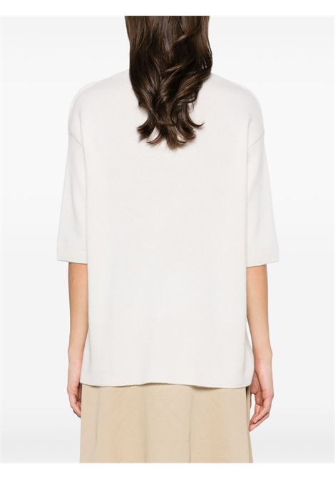 Cream cashmere wool sweater LISA YANG | 202121-CAMILLECREAM