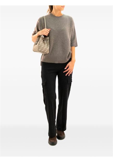 Taupe cashmere wool sweater LISA YANG | 202121-CAMILLETRUFFLE