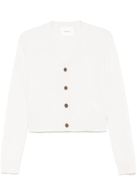 Ivory wool cardigan LISA YANG | 2023006-MARIONCREAM