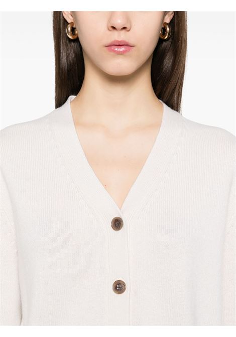 Ivory wool cardigan LISA YANG | 2023006-MARIONCREAM