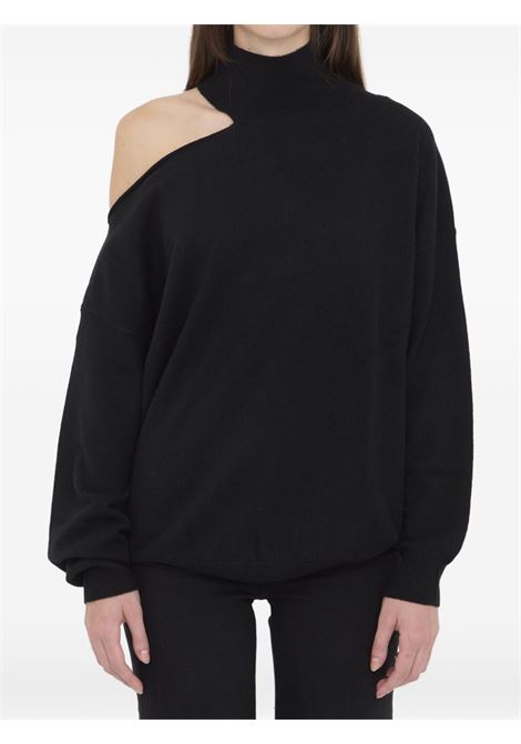 Black wool sweater LISA YANG | 2025372-ALVIABLACK
