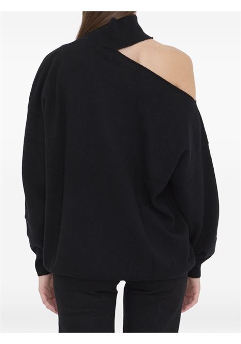 Black wool sweater LISA YANG | 2025372-ALVIABLACK
