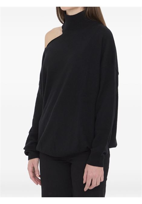 Black wool sweater LISA YANG | 2025372-ALVIABLACK