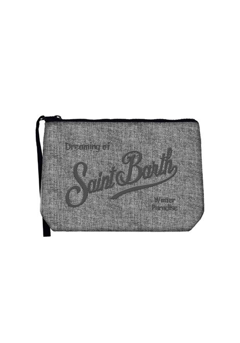 Pouch Aline flanel grigio MC2 | ALINE FLANEL15M