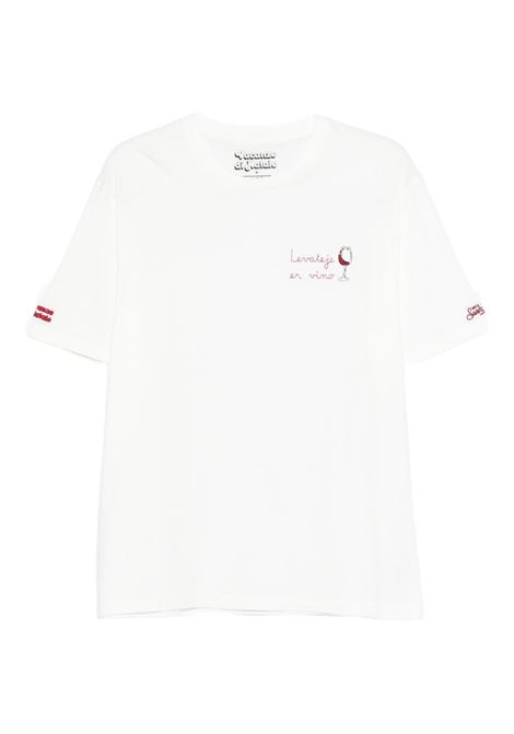 Arnott T-shirt bianca MC2 | ARNOTT WARM-VACANZE VINO10 EMB