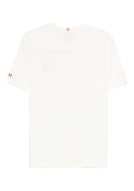 Arnott T-shirt bianca MC2 | ARNOTT-DUE PALLE10I EMB