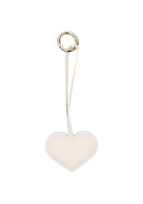 white heart charm MC2 | BAG CHARM-LEATHER HEART10