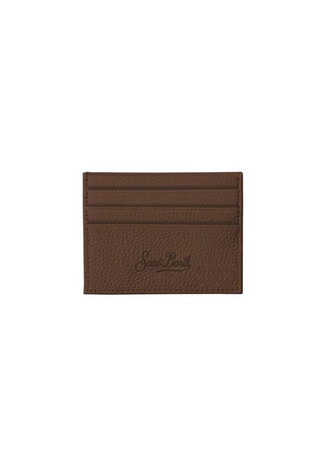 Portacarte pelle marrone MC2 | CARD HOLDER M-GRAIN LEATHER SB18