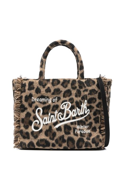 Borsa Colette leopardata MC2 | COLETTE FELT-LEOPARD MIDI18 EMB