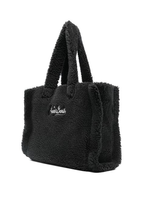Borsa colette in eco-pellicia nera MC2 | COLETTE SOFT FUR0015 EMB