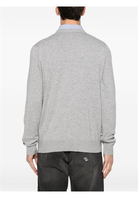 Maglione girocollo lana grigio chiaro MC2 | HERON LIGHT EMBRY-MARE INVERNO WATCH15ML