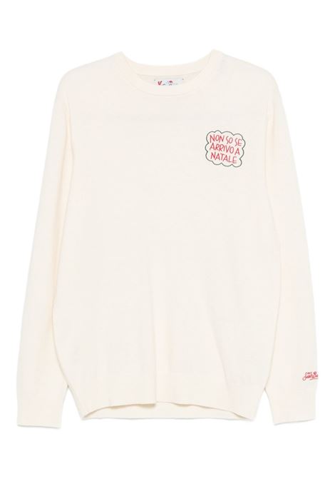 Maglione girocollo lana panna MC2 | HERON LIGHT EMBRY-NATALE NON SO10