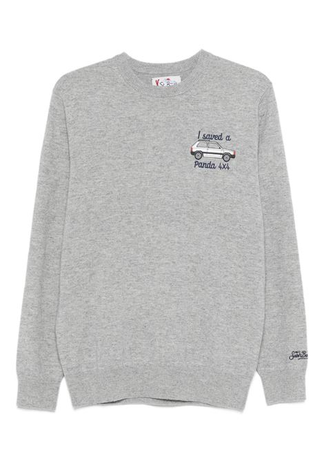 Maglione girocollo lana grigio medio MC2 | HERON LIGHT EMBRY-PANDA FOUR15ML