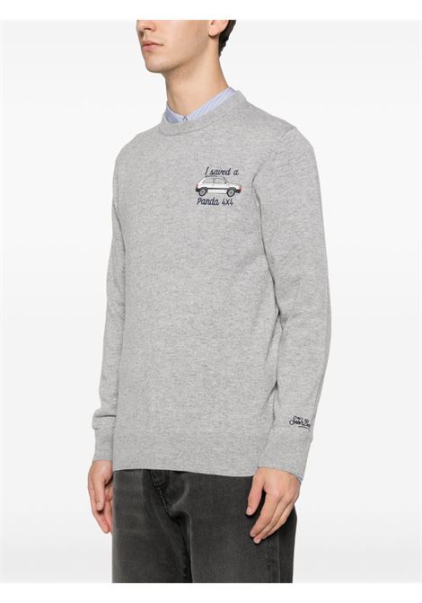 Maglione girocollo lana grigio medio MC2 | HERON LIGHT EMBRY-PANDA FOUR15ML