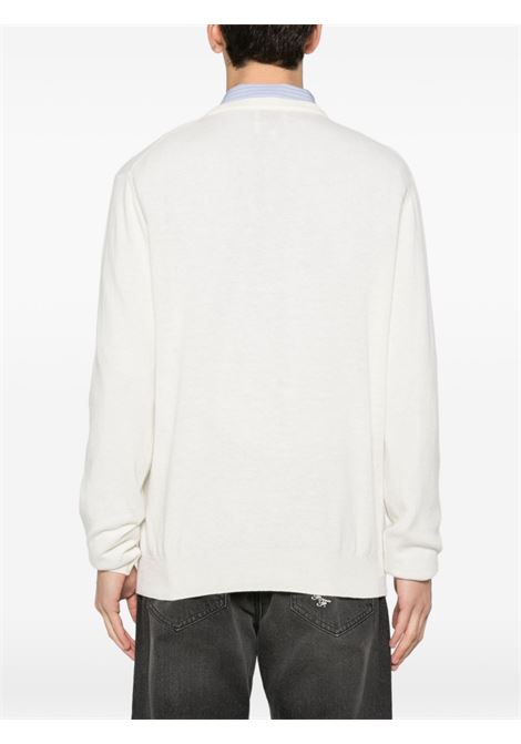 Maglione girocollo lana panna MC2 | HERON LIGHT EMBRY-VACANZE ANGOSCIA10