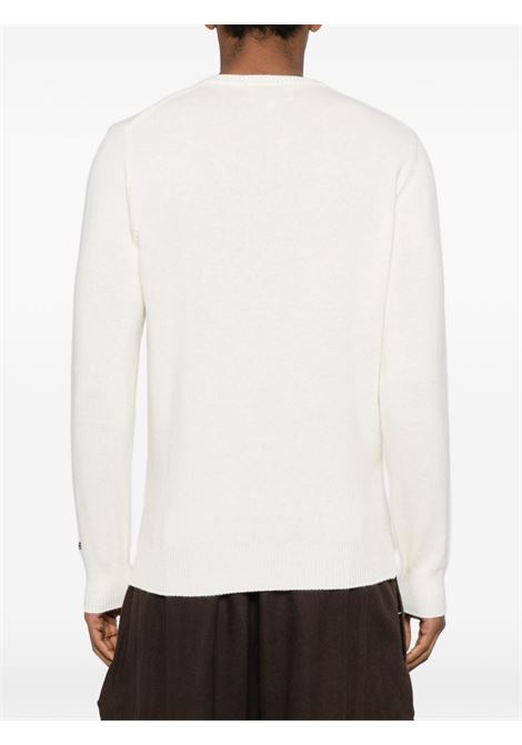 Maglione girocollo lana panna MC2 | HERON-BOLLICINE PLEASE10 EMB