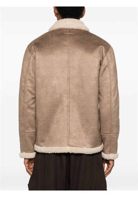 Giaccone ecomontone beige MC2 | KELLS-PIED DE POULE19