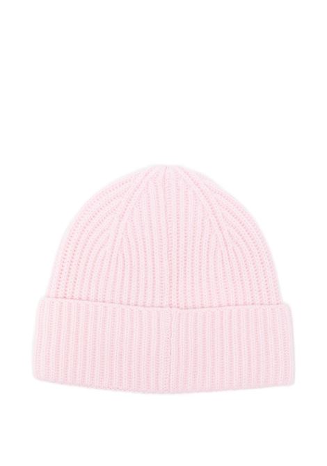 Pink wool beanie MC2 | MOSS WOOL21