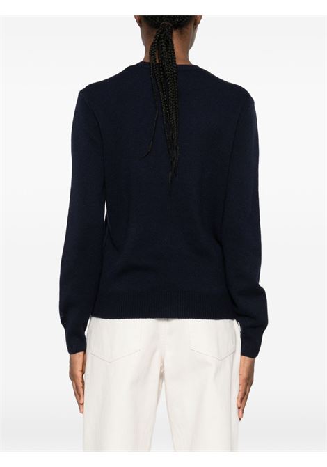 Maglione girocollo lana blu MC2 | NEW QUEEN-PEANUTS CHRISTMAS61