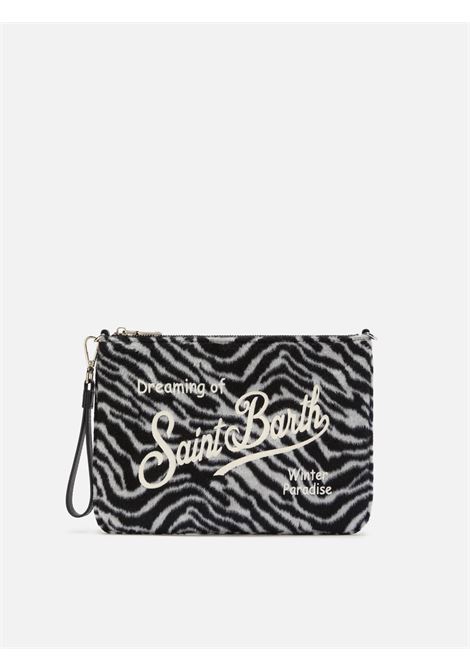 Pochette Parisienne Felt zebrata MC2 | PARISIENNE FELT-ZEBRA00 EMB