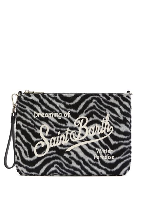 Pochette Parisienne Felt zebrata MC2 | PARISIENNE FELT-ZEBRA00 EMB