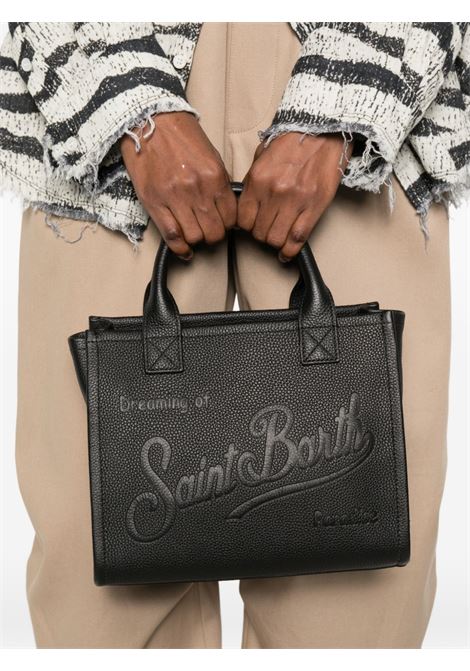 Borsa a spalla Vanity Bag Midi in pelle martellata nera MC2 | VANITY BAG MIDI-GRAIN LEATHER SB00