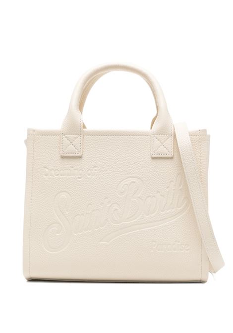 Borsa a spalla Vanity Bag Midi in pelle martellata panna MC2 | VANITY BAG MIDI-GRAIN LEATHER SB10