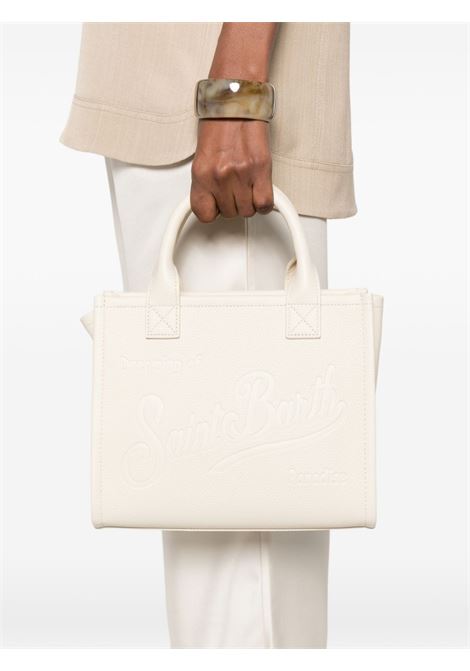 Borsa a spalla Vanity Bag Midi in pelle martellata panna MC2 | VANITY BAG MIDI-GRAIN LEATHER SB10