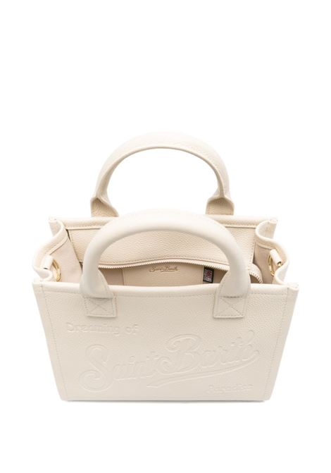 Borsa a spalla Vanity Bag Midi in pelle martellata panna MC2 | VANITY BAG MIDI-GRAIN LEATHER SB10