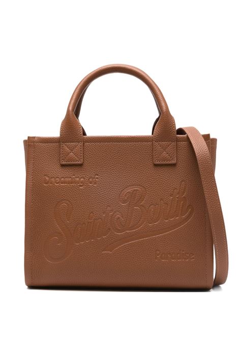 Borsa a spalla Vanity Bag Midi in pelle martellata cognac MC2 | VANITY BAG MIDI-GRAIN LEATHER SB19
