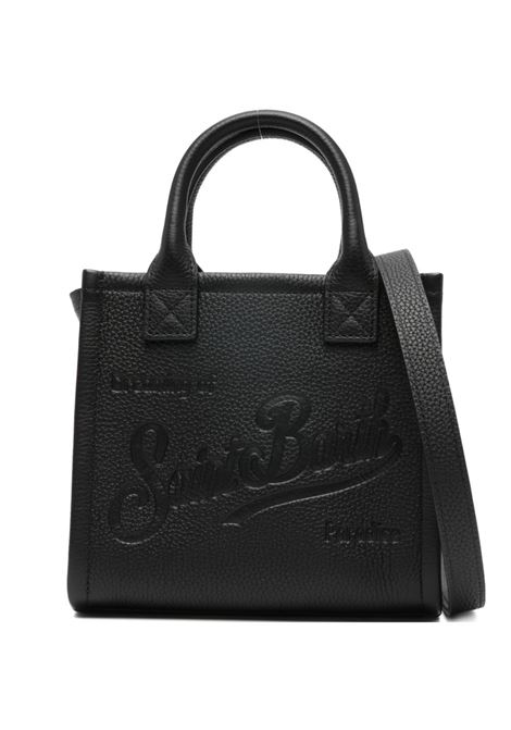 Borsa a spalla Vanity Bag Mini in pelle martellata nera MC2 | VANITY BAG MINI-GRAIN LEATHER SB00