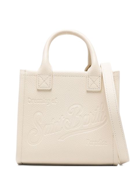 Borsa a spalla Vanity Bag Mini in pelle martellata panna MC2 | VANITY BAG MINI-GRAIN LEATHER SB10