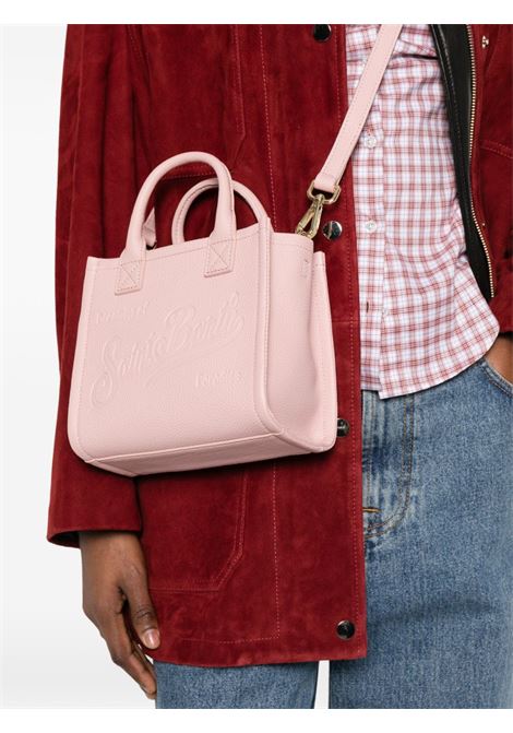 Borsa a spalla Vanity Bag Mini in pelle martellata rosa MC2 | VANITY BAG MINI-GRAIN LEATHER SB21