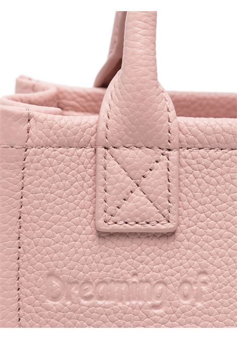 Borsa a spalla Vanity Bag Mini in pelle martellata rosa MC2 | VANITY BAG MINI-GRAIN LEATHER SB21
